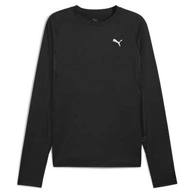 PUMA M TAD TECH LS TEE svart PUMA M TAD TECH LS TEE svart