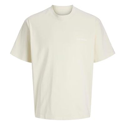 JACK & JONES Jcoretreat Typografic Tee Ss Crew Pls, Söt majs, 3XL JACK & JONES Jcoretreat Typografic Tee Ss Crew Pls, Söt majs, 3XL