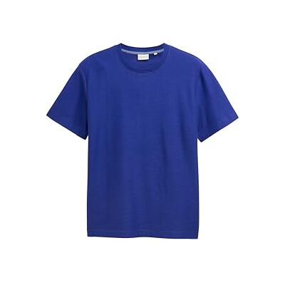 TOM TAILOR T-shirt för män, 25386 – Crest Blue, L TOM TAILOR T-shirt för män, 25386 – Crest Blue, L
