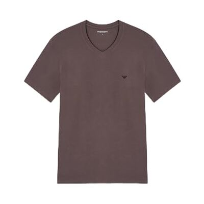 Giorgio Armani Herr mjuk modal rund hals t-shirt grå XL Giorgio Armani Herr mjuk modal rund hals t-shirt grå XL