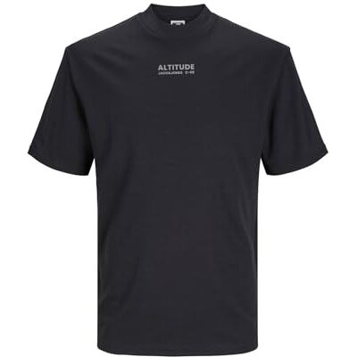 JACK & JONES JACK&JONES JCOALTITUDE Tee SS Crew Neck SS24 SN, svart, XL JACK & JONES JACK&JONES JCOALTITUDE Tee SS Crew Neck SS24 SN, svart, XL