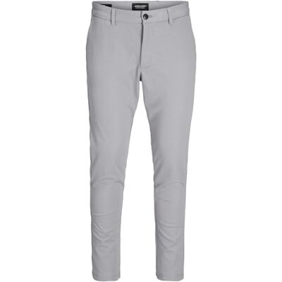 JACK & JONES Jpstmarco Jjcooper Chino Noos chinos, Sharkskin, 27W / 32L JACK & JONES Jpstmarco Jjcooper Chino Noos chinos, Sharkskin, 27W / 32L