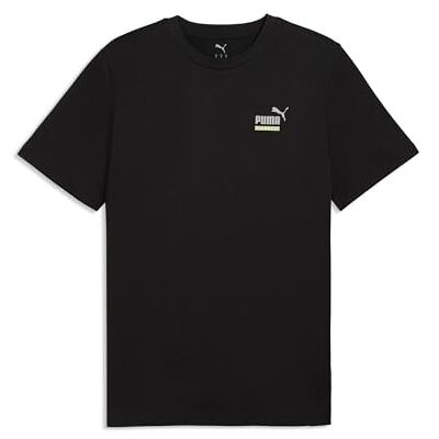 PUMA Grafisk sport t-shirt svart PUMA Grafisk sport t-shirt svart