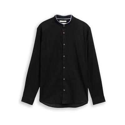 TOM TAILOR 1049612 Skjorta, 29999-svart, XXL herr TOM TAILOR 1049612 Skjorta, 29999-svart, XXL herr
