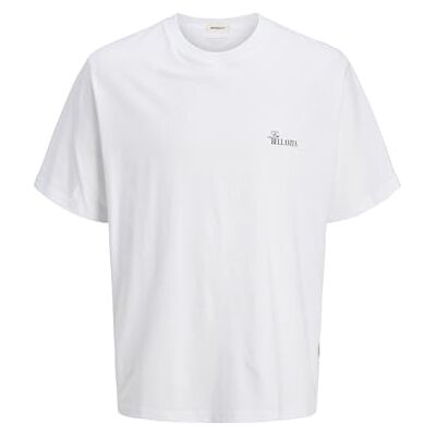 JACK & JONES Jorhydra Cutout Tee Ss Crew Neck, Ljus vit, L JACK & JONES Jorhydra Cutout Tee Ss Crew Neck, Ljus vit, L
