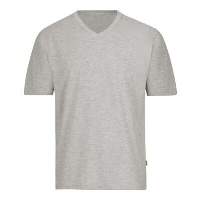 Trigema T-shirt, Grå (ljusgrå melange 110), 3XL Trigema T-shirt, Grå (ljusgrå melange 110), 3XL