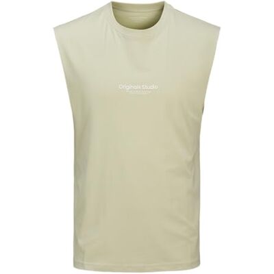 JACK & JONES Jorvesterbro ärmlös t-shirt Jnr, Celadon Tint, 128 JACK & JONES Jorvesterbro ärmlös t-shirt Jnr, Celadon Tint, 128
