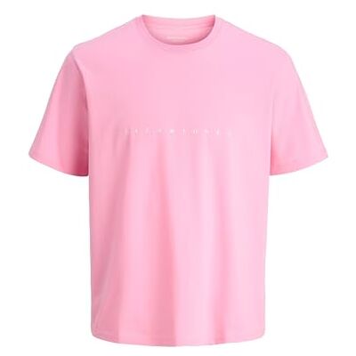 JACK & JONES Jjestar Jj Tee Ss Noos, Prisma rosa, XXL JACK & JONES Jjestar Jj Tee Ss Noos, Prisma rosa, XXL
