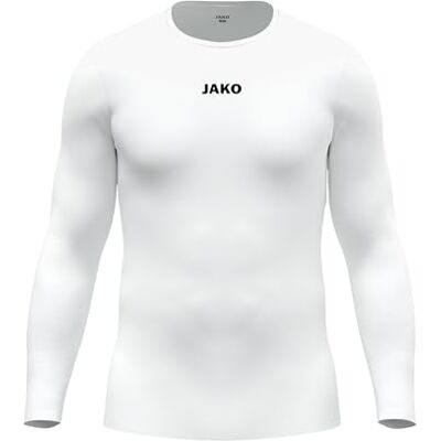 JAKO unisex långärmad skjorta funktion, vit, L JAKO unisex långärmad skjorta funktion, vit, L