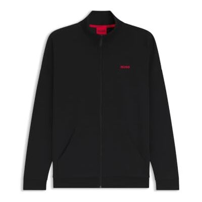 HUGO Herr loungewear_jacka, Svart 001, S HUGO Herr loungewear_jacka, Svart 001, S