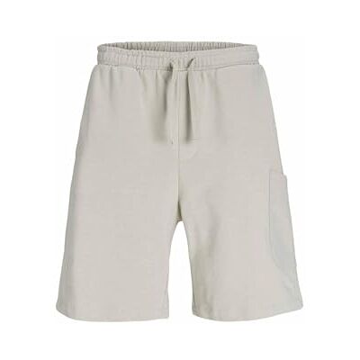 JACK & JONES Jpstkane Jjjcollective Sweat Shorts Imp, Månstråle, L JACK & JONES Jpstkane Jjjcollective Sweat Shorts Imp, Månstråle, L