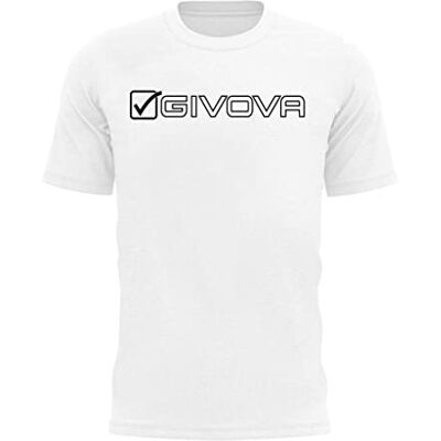 Givova Bomull World T-Shirt, Vit, XL Givova Bomull World T-Shirt, Vit, XL