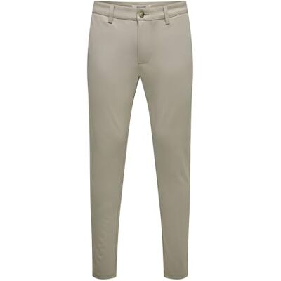 Only & Sons Chino byxor ONSMARK slim fit chinos byxor, Vintage kaki, 31W / 34L Only & Sons Chino byxor ONSMARK slim fit chinos byxor, Vintage kaki, 31W / 34L