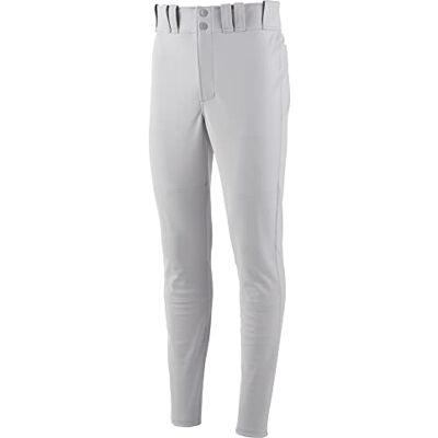 Mizuno Premier Pro Tapered byxor, grå, liten, GRÅ, S Mizuno Premier Pro Tapered byxor, grå, liten, GRÅ, S