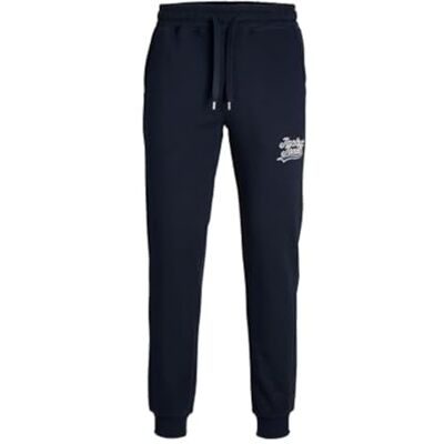 JACK & JONES Herr JPSTGORDON JJTREVOR Sweat Pants GMS Joggingbyxor, Navy Blazer, L, marinblå blazer, L JACK & JONES Herr JPSTGORDON JJTREVOR Sweat Pants GMS Joggingbyxor, Navy Blazer, L, marinblå blazer, L