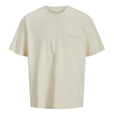 JACK & JONES herr Jorhydra Photo Tee Ss Crew Neck, Antik vit, XS JACK & JONES herr Jorhydra Photo Tee Ss Crew Neck, Antik vit, XS
