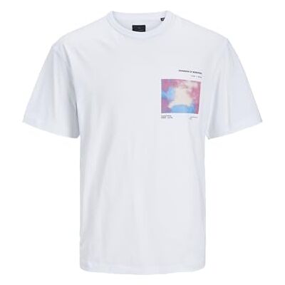 JACK & JONES JACK&JONES JPRBLAMYLO Graphic SS Tee, Ljus vit, M JACK & JONES JACK&JONES JPRBLAMYLO Graphic SS Tee, Ljus vit, M