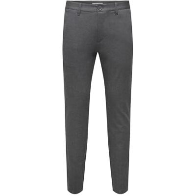 Only & Sons Onsmark Slim Ditsy 020934 Pant Noos 020934-byxor, svart, 31W x 30L herr, Svart, 31W / 30L Only & Sons Onsmark Slim Ditsy 020934 Pant Noos 020934-byxor, svart, 31W x 30L herr, Svart, 31W / 30L