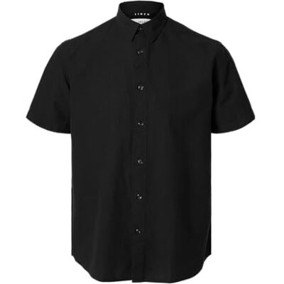 SELECTED FEMME Slhreg-Sun Shirt Ss Noos, svart, S SELECTED FEMME Slhreg-Sun Shirt Ss Noos, svart, S