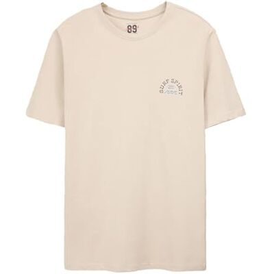 Teddy Smith T-shirt herr T-shirt Monica MC ljus beige storlek XL, ljusbeige, XL Teddy Smith T-shirt herr T-shirt Monica MC ljus beige storlek XL, ljusbeige, XL