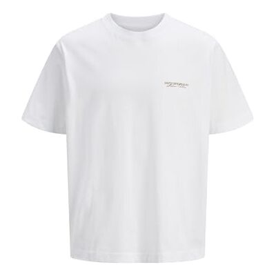 JACK & JONES Jorislington typ Tee Ss Crew Neck Sn, Ljus vit, XS JACK & JONES Jorislington typ Tee Ss Crew Neck Sn, Ljus vit, XS