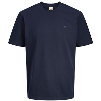 JACK & JONES herr Jprbluhug Ss Tee, natthimmel, M JACK & JONES herr Jprbluhug Ss Tee, natthimmel, M