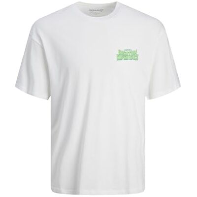 JACK & JONES JACK&JONES PLUS JORPIXEL Paradise Tee SS Crewneck TG PLS, Ljus vit, 3XL JACK & JONES JACK&JONES PLUS JORPIXEL Paradise Tee SS Crewneck TG PLS, Ljus vit, 3XL