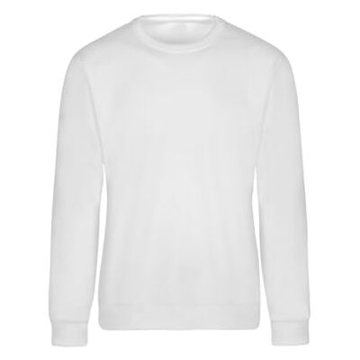 Trigema Sweatshirt för män, Vit (vit 001, S Trigema Sweatshirt för män, Vit (vit 001, S