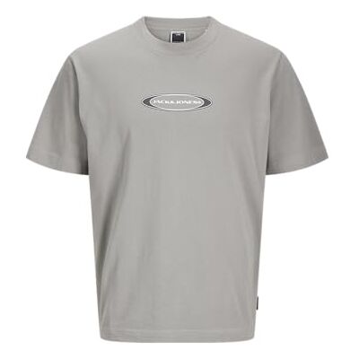 JACK & JONES Jcopacer märkestryck Tee Ss Crew Neck, Grå flanell, M JACK & JONES Jcopacer märkestryck Tee Ss Crew Neck, Grå flanell, M