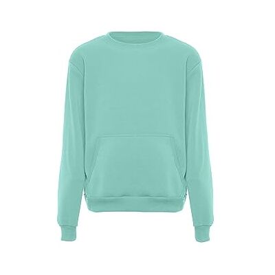 RAIDO Sweatshirt för män, Ismynta, S RAIDO Sweatshirt för män, Ismynta, S