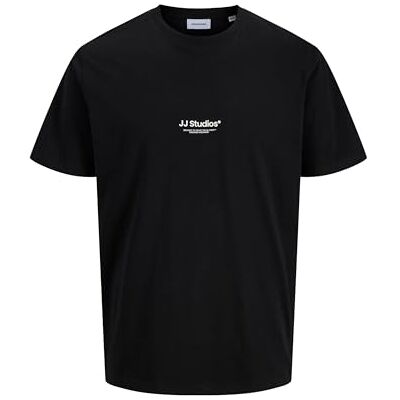 JACK & JONES Jjesoho Tee Ss Crew Neck Noos, svart, S JACK & JONES Jjesoho Tee Ss Crew Neck Noos, svart, S