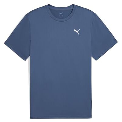 PUMA M TAD Essentials solid katt t-shirt (LC liten katt) mörk indigo PUMA M TAD Essentials solid katt t-shirt (LC liten katt) mörk indigo