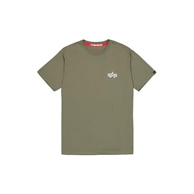 Alpha Industries Signature BP T för män, Sage-Green, L Alpha Industries Signature BP T för män, Sage-Green, L