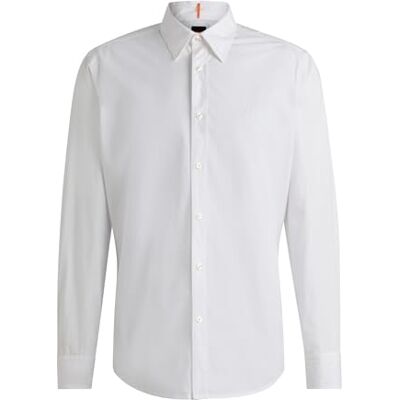 Boss herrskjorta, Vit, 4XL Boss herrskjorta, Vit, 4XL