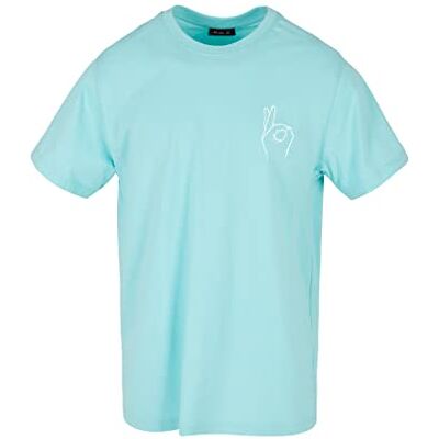 T-shirt för män, Easy Sign Tee berylblue S, Berylblå, S T-shirt för män, Easy Sign Tee berylblue S, Berylblå, S