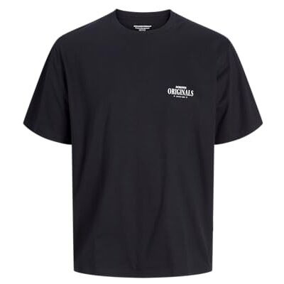 JACK & JONES Jorurban Edge Graphic Tee Ss Cn Ln, svart, L JACK & JONES Jorurban Edge Graphic Tee Ss Cn Ln, svart, L