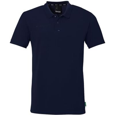 Kempa Prime Polo Shirt handboll fitness pikétröja män, kvinnor och barn – t-shirt med polokrage, marinblå, XXL Kempa Prime Polo Shirt handboll fitness pikétröja män, kvinnor och barn – t-shirt med polokrage, marinblå, XXL