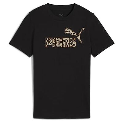 PUMA ESS grafisk djur grafisk t-shirt G svart PUMA ESS grafisk djur grafisk t-shirt G svart