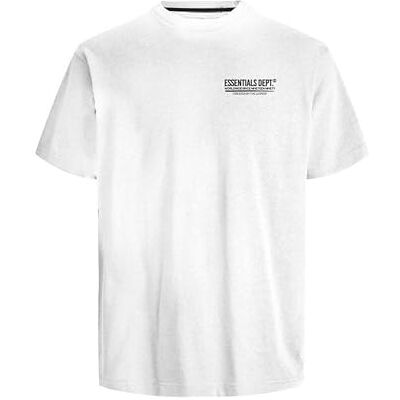JACK & JONES Jjolive Tee Ss Crew Neck T-shirt, Vit/tryck: scan, L JACK & JONES Jjolive Tee Ss Crew Neck T-shirt, Vit/tryck: scan, L