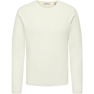 Only & Sons Onseric Reg 12 Struc Crew Knit Noos, Molndansare, XS Only & Sons Onseric Reg 12 Struc Crew Knit Noos, Molndansare, XS