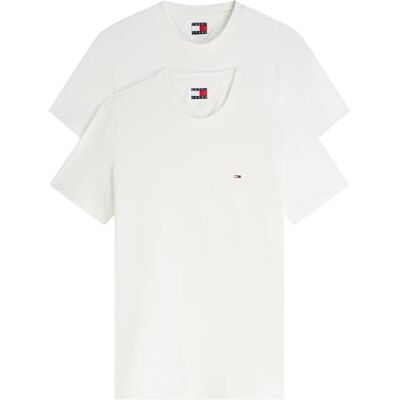 Tommy Jeans herr andra toppar (2-pack), Multi (ecru/ecru), XXL Tommy Jeans herr andra toppar (2-pack), Multi (ecru/ecru), XXL