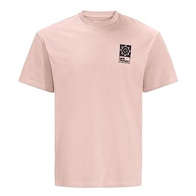 Jack Wolfskin Eschenheimer T-tröja, Rosa Rökning, M Unisex-Vuxen, Rök rosa., M Jack Wolfskin Eschenheimer T-tröja, Rosa Rökning, M Unisex-Vuxen, Rök rosa., M