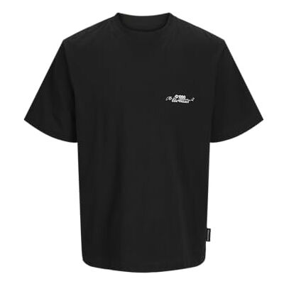 JACK & JONES herr Jcohorizon foto back tee Ss crew neck, svart, XL JACK & JONES herr Jcohorizon foto back tee Ss crew neck, svart, XL