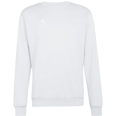 adidas herr Entrada26 Sweat Top Sweatshirt, team light grey/white, S adidas herr Entrada26 Sweat Top Sweatshirt, team light grey/white, S