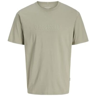 JACK & JONES Jorfrederiksberg Tee Ss Crew Neck Noos, VÄGROR, L JACK & JONES Jorfrederiksberg Tee Ss Crew Neck Noos, VÄGROR, L