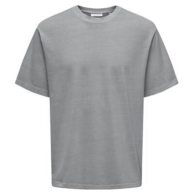 Only & Sons Onsdistress RLX Ss Tee Noos, Ultimate Grey, XS Only & Sons Onsdistress RLX Ss Tee Noos, Ultimate Grey, XS