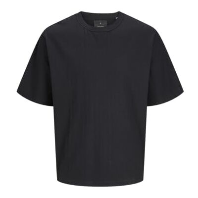 JACK & JONES Jprblachuck Ss Tee, svart, M JACK & JONES Jprblachuck Ss Tee, svart, M