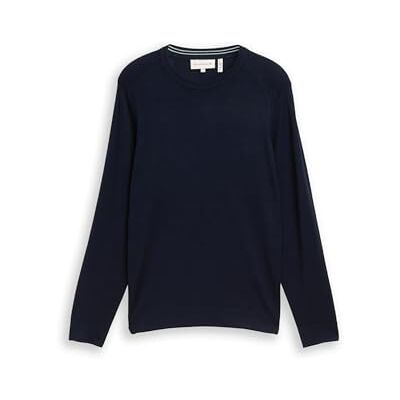 TOM TAILOR 1050089 Pullover, 10668-Sky Captain Blue, 3XL herr TOM TAILOR 1050089 Pullover, 10668-Sky Captain Blue, 3XL herr