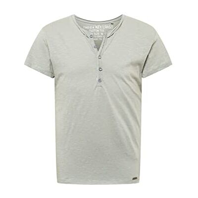 KEY LARGO Herr lemonad knapp T-shirt, Faded Moss (1541), M KEY LARGO Herr lemonad knapp T-shirt, Faded Moss (1541), M