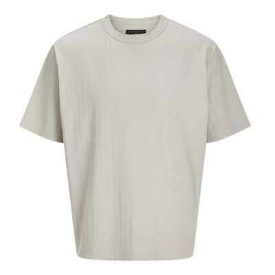 JACK & JONES Jprblachuck Ss Tee, Silverfoder, M JACK & JONES Jprblachuck Ss Tee, Silverfoder, M